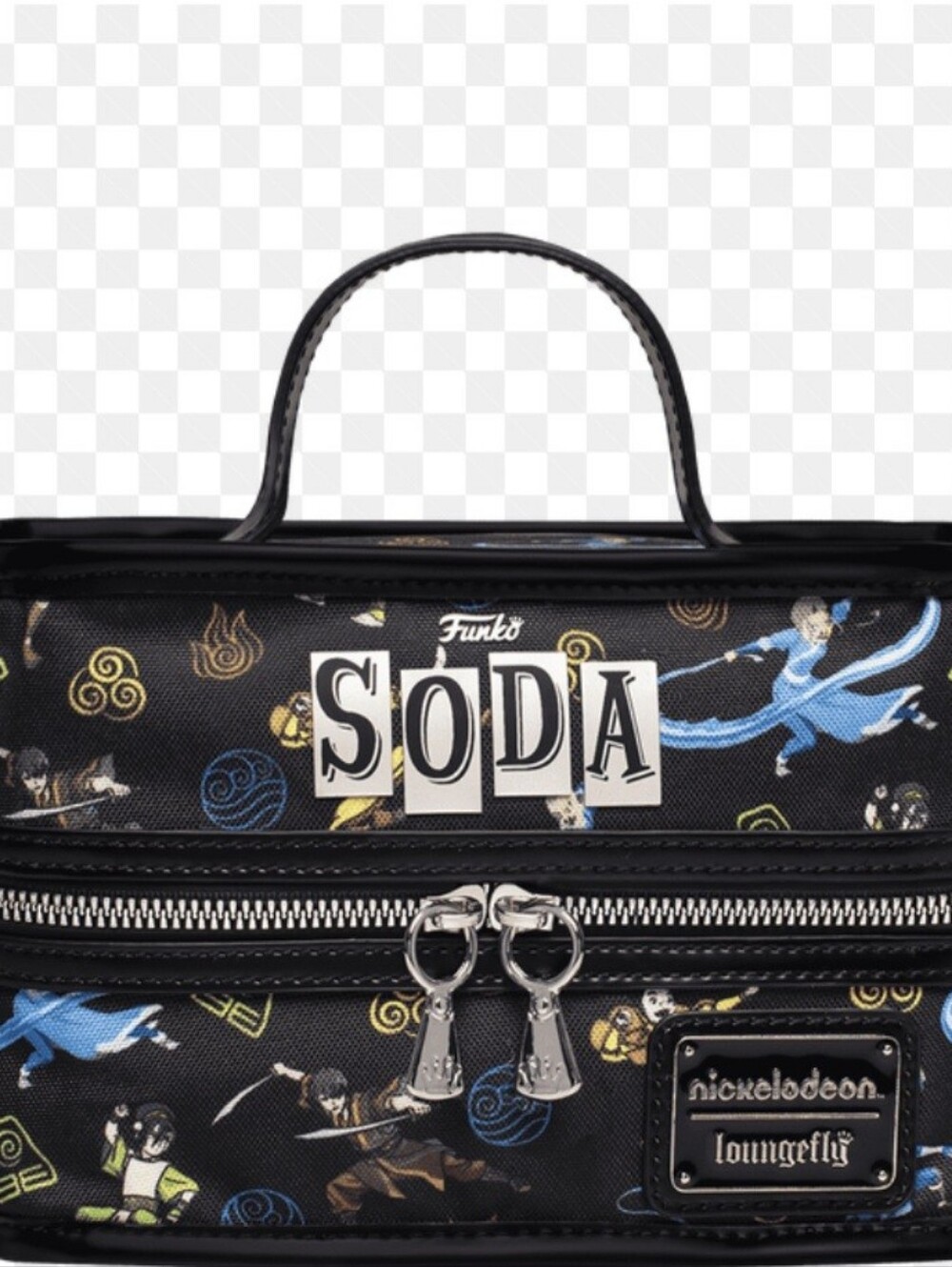 Funko Soda x Nickelodeon Loungefly Avatar-Inspired Black Collectible Bag